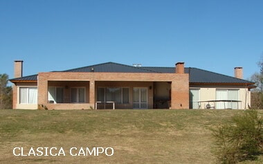 casa estilo campo moderna