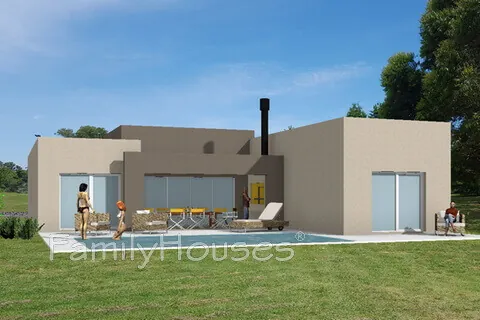 Vista fondo casa modelo FH04