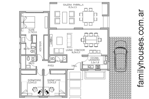 casa modelo FH01A