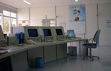 sala de monitor y control para telepuerto en Benavidez